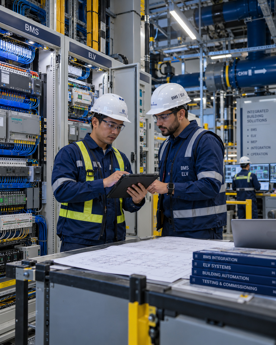 Building Automation Control Room Collaboration